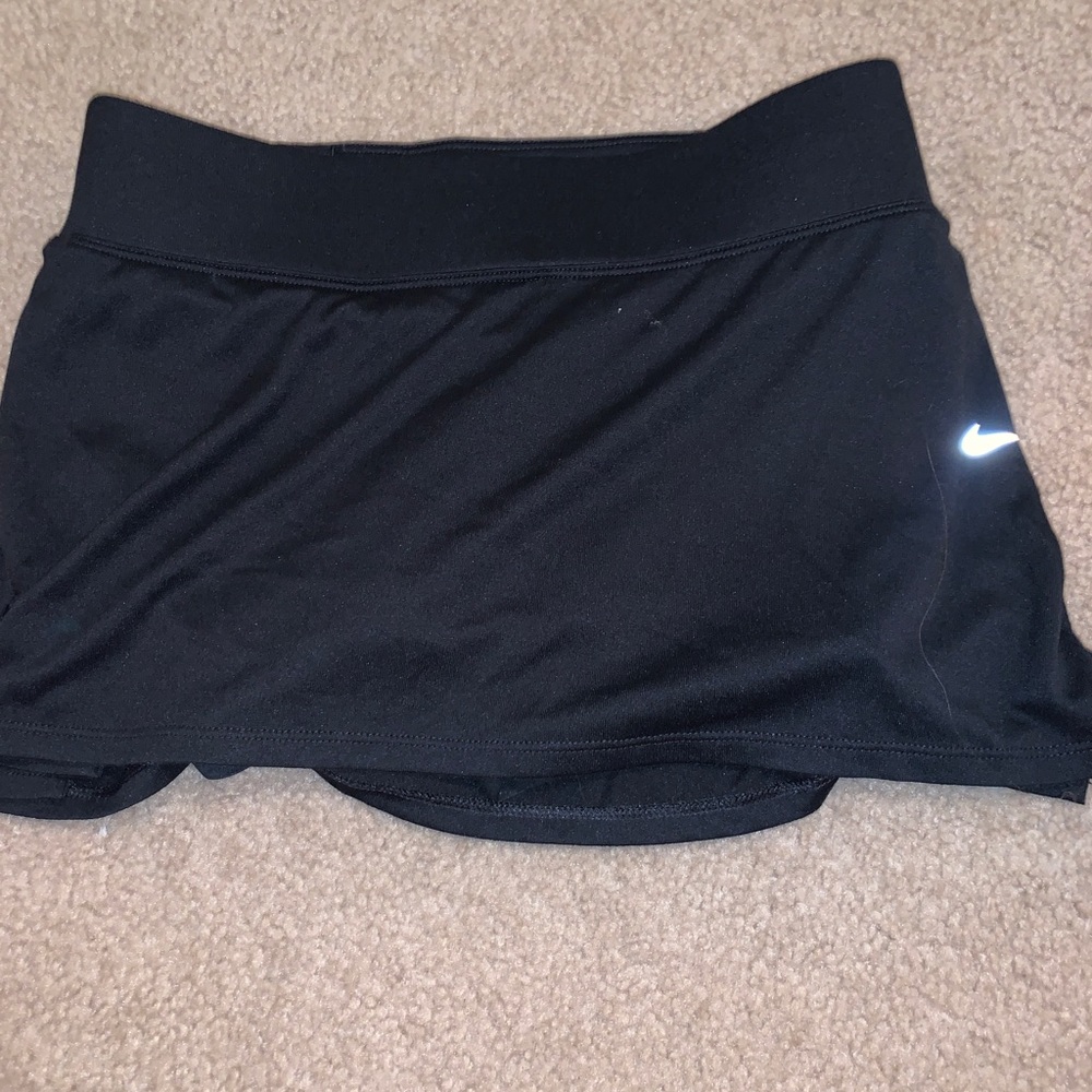 Nike workout skirt with shorts under neath
